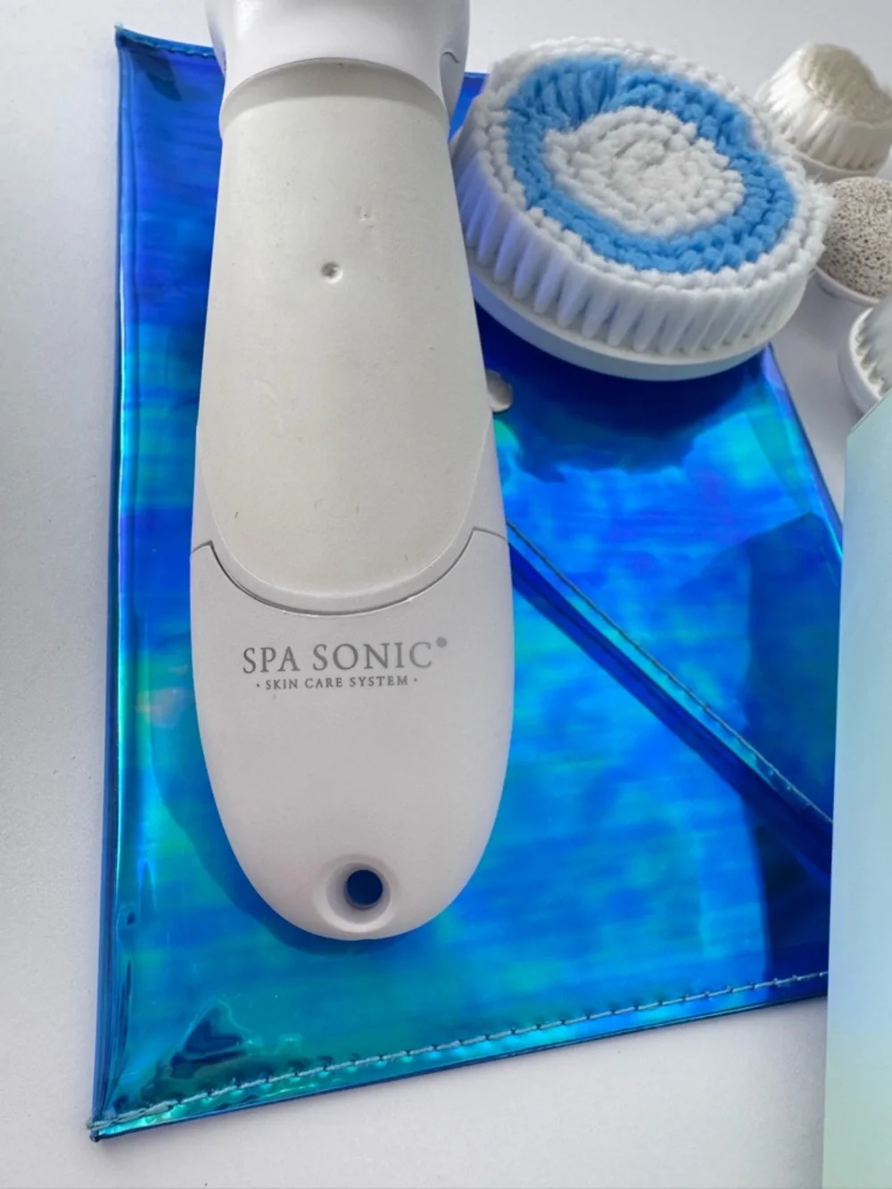 POP Sonic Super Smoothie Mint Dual Hair Trimmer Spa Sonic Skincare System Tools